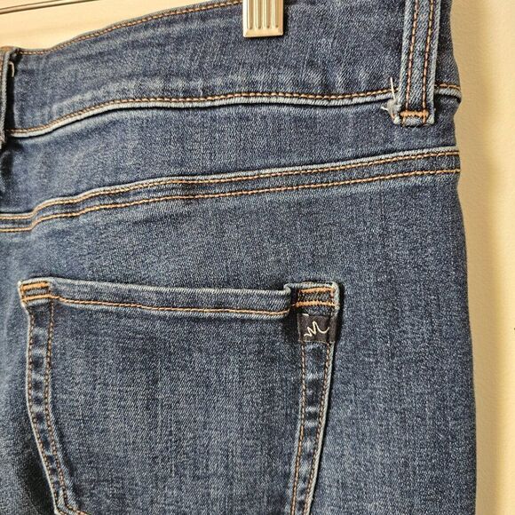 EUC M JEANS BY MAURICES MID RISE STRETCH JEANS SIZE XL 12-14 - Picture 9 of 15